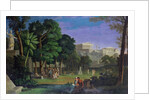 The Philosopher's Garden, Athens, 1834 by Antal Strohmayer