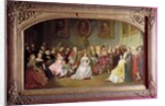 Members of the Comedie-Francaise in 1840 by Edmond Aime Florentin Geffroy