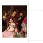 Members of the Comedie-Francaise by Edmond Aime Florentin Geffroy