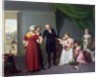 Baron Jean Louis Alibert performing the vaccination against smallpox in the Chateau of Liancourt, c. 1820 by Constant Joseph Desbordes