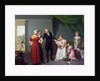 Baron Jean Louis Alibert performing the vaccination against smallpox in the Chateau of Liancourt, c. 1820 by Constant Joseph Desbordes
