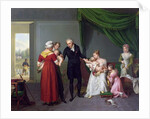 Baron Jean Louis Alibert performing the vaccination against smallpox in the Chateau of Liancourt, c. 1820 by Constant Joseph Desbordes