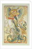 Bellerophon fighting the Chimaera, 1895 by Walter Crane