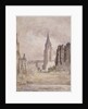 Demolition of Saint-Germain-des-Pres, c. 1867-68 by Prudent Leon Bouchaud