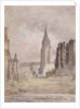 Demolition of Saint-Germain-des-Pres, c. 1867-68 by Prudent Leon Bouchaud