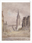 Demolition of Saint-Germain-des-Pres, c. 1867-68 by Prudent Leon Bouchaud