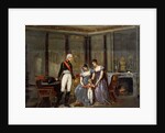 The Empress Josephine presenting her daughter, Hortense and grandson, Louis-Napoléon to Tsar Alexander at Malmaison in May 1814 by Jean Louis Victor Viger du Vigneau