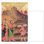 Icon depicting the Healing of the Paralytic, 1811 by Bulgarian School
