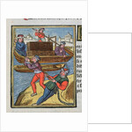 Wood transport on the River Seine by Antoine Verard