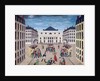 Distribution of wine in Place de l'Odeon in Paris, c.1805-10 by French School
