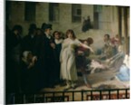 Philippe Pinel releasing lunatics from their chains at the Salpetriere asylum in Paris in 1795, 1886 by Tony Robert-Fleury