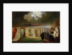 Frederic Chopin in concert at the Hotel Lambert, Paris, 1840 by Antar Teofil Kwiatowski
