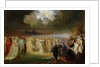 Frederic Chopin in concert at the Hotel Lambert, Paris, 1840 by Antar Teofil Kwiatowski