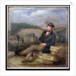 Portrait of Prosper Merimee working as an inspector of historical monuments, 1837 by Marc Paumier