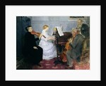 Chamber Music Concert, c.1885-90 by Jules Alexandre Gruen or Grun