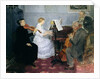 Chamber Music Concert, c.1885-90 by Jules Alexandre Gruen or Grun