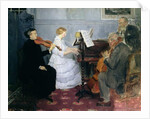 Chamber Music Concert, c.1885-90 by Jules Alexandre Gruen or Grun
