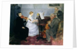 Chamber Music Concert, c.1885-90 by Jules Alexandre Gruen or Grun