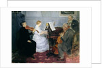 Chamber Music Concert, c.1885-90 by Jules Alexandre Gruen or Grun