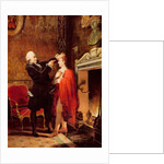 Jean-Francois Ducis Telling the Future of the Actor, Talma, by Reading the Lines on his Face, 1833 by Louis Ducis