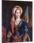 Portrait of the actress Mlle Rachel in the role of Roxanne for the play, Bajazet by Jean Racine by French School