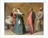 The Commedia dell'Arte Company by French School