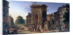 View of the Porte St. Denis and the Boulevard de Bonne Nouvelle by Pierre Alexandre Pau de Saint-Martin