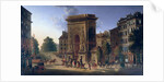 View of the Porte St. Denis and the Boulevard de Bonne Nouvelle by Pierre Alexandre Pau de Saint-Martin