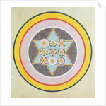 Tantric star design by Indian School