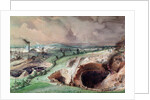 Open-cast Mines at Blanzy, Saone-et-Loire, 1857 by Ignace Francois Bonhomme