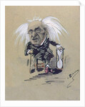 Caricature of Michel-Eugene Chevreul c.1885-89 by T. Bianco
