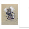 Caricature of Michel-Eugene Chevreul c.1885-89 by T. Bianco
