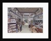 Interior of a London Shop, late 19th century by English School