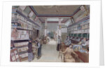 Interior of a London Shop, late 19th century by English School
