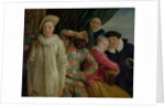 Harlequin, Pierrot and Scapin by Jean Antoine Watteau