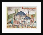 The Church of Saint Sophia Transformed as a Mosque by German School