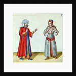 The Turk and the Courtesan, end of the 16th century by German School