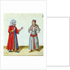 The Turk and the Courtesan, end of the 16th century by German School