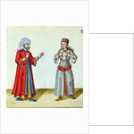 The Turk and the Courtesan, end of the 16th century by German School