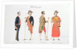 Uniforms from the Court of the Russian Tsar, 1855 by Adolf Jossifowitsch Charlemagne