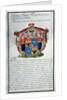 Coat of arms of Prince Grigory Alexandrovich Potemkin from the first book of a twenty volume heraldic collection, 1798 by Russian School