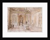 Interior view of Jacques Doucet's Apartment by Adrien Karbowsky