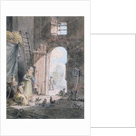 Rural Family by Hubert Robert