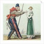The Cossack in Paris, c.1815 by French School
