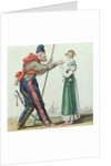 The Cossack in Paris, c.1815 by French School