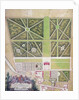 Plan of the chateau and park at Roissy, belonging to the Comte de Caraman by French School