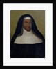 Portrait of Louise-Marie-Therese The Black Nun of Moret by School French