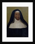 Portrait of Louise-Marie-Therese The Black Nun of Moret by School French