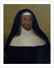 Portrait of Louise-Marie-Therese The Black Nun of Moret by School French