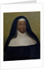 Portrait of Louise-Marie-Therese The Black Nun of Moret by School French